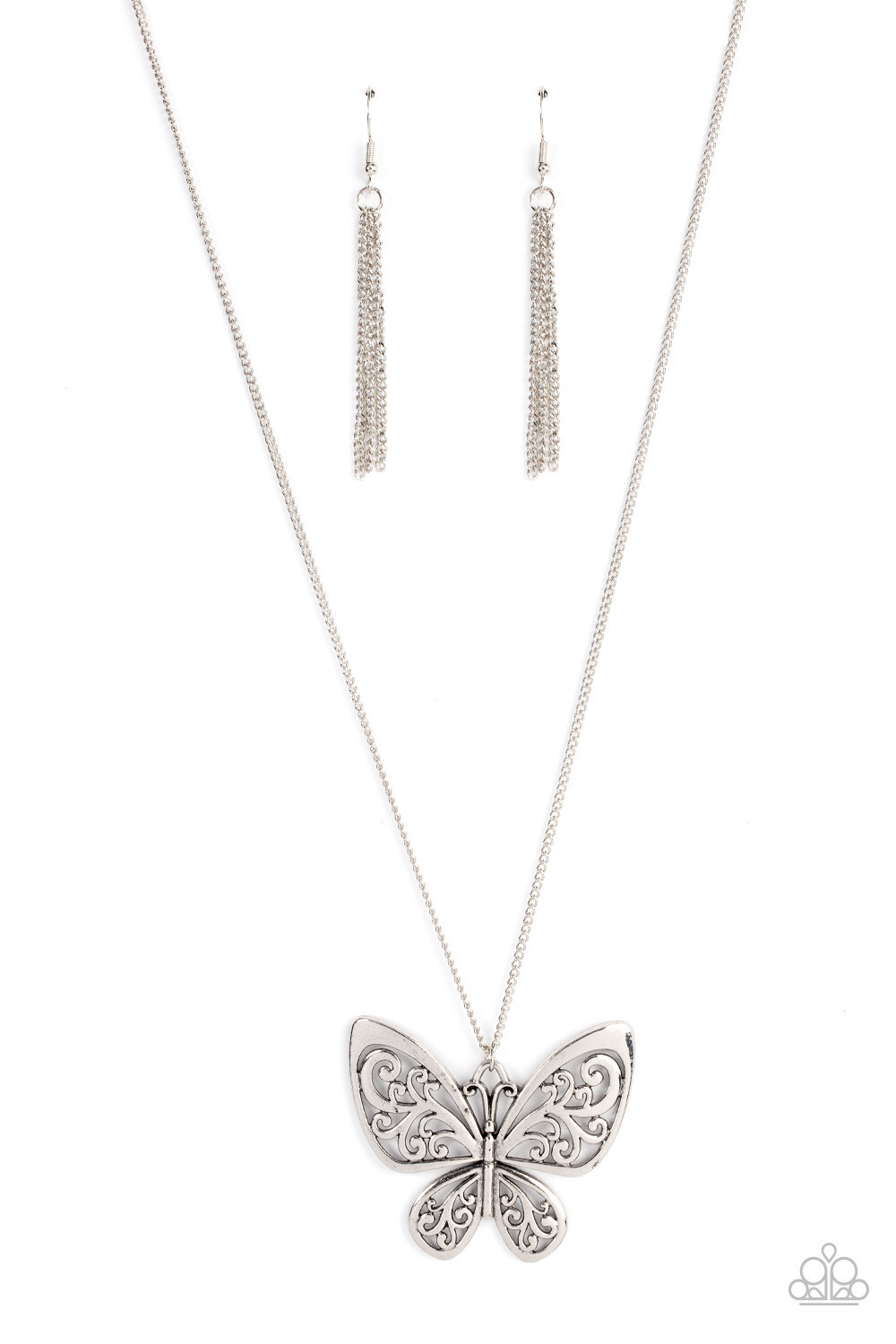 Paparazzi-Butterfly Boutique - Silver