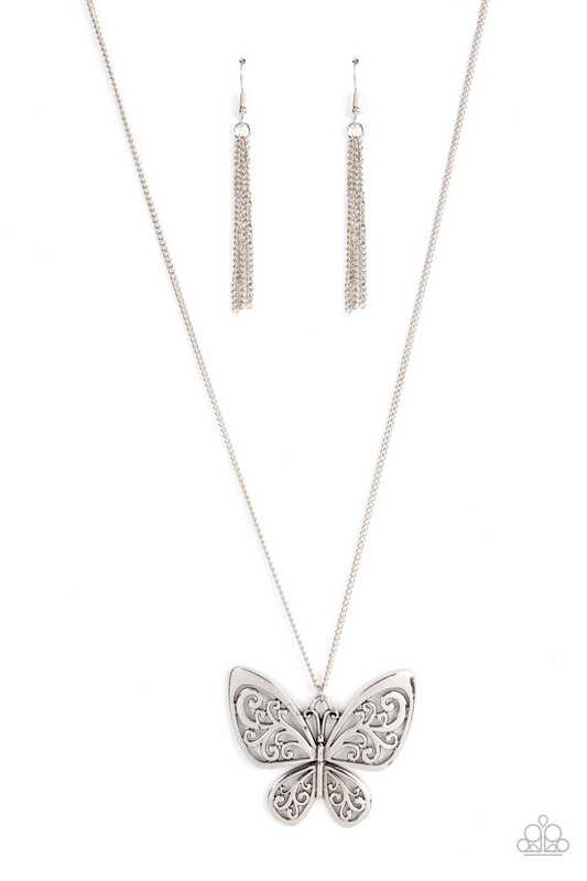 Paparazzi-Butterfly Boutique - Silver