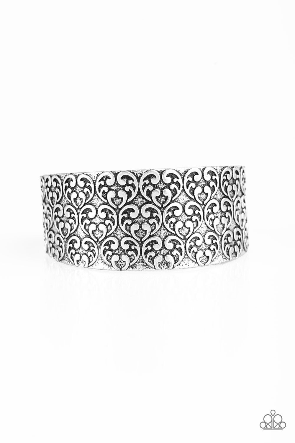 Paparazzi-Eat Your Heart Out-Silver Cuff