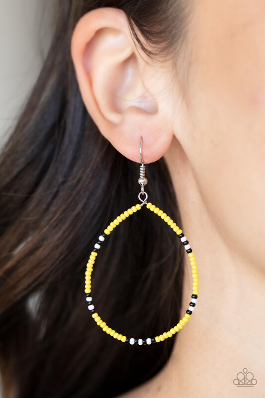 Paparazzi-Keep Up The Good BEADWORK - Yellow