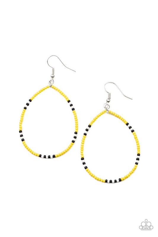 Paparazzi-Keep Up The Good BEADWORK - Yellow