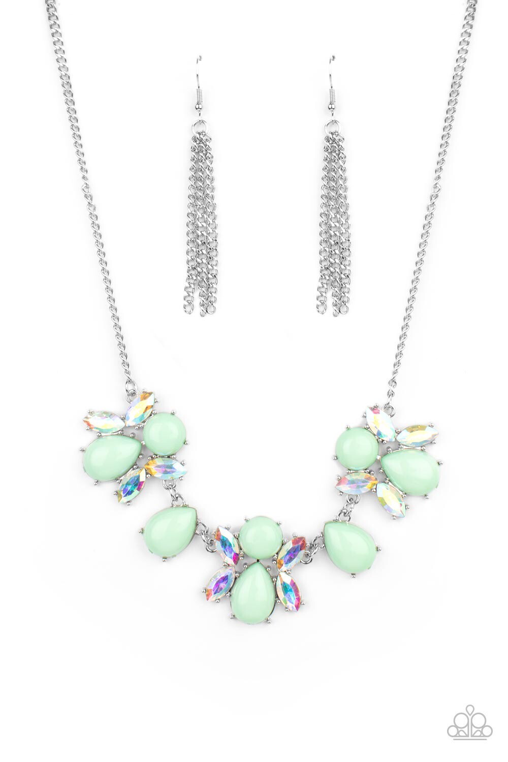 Paparazzi-Galaxy Gallery - Green Iridescent