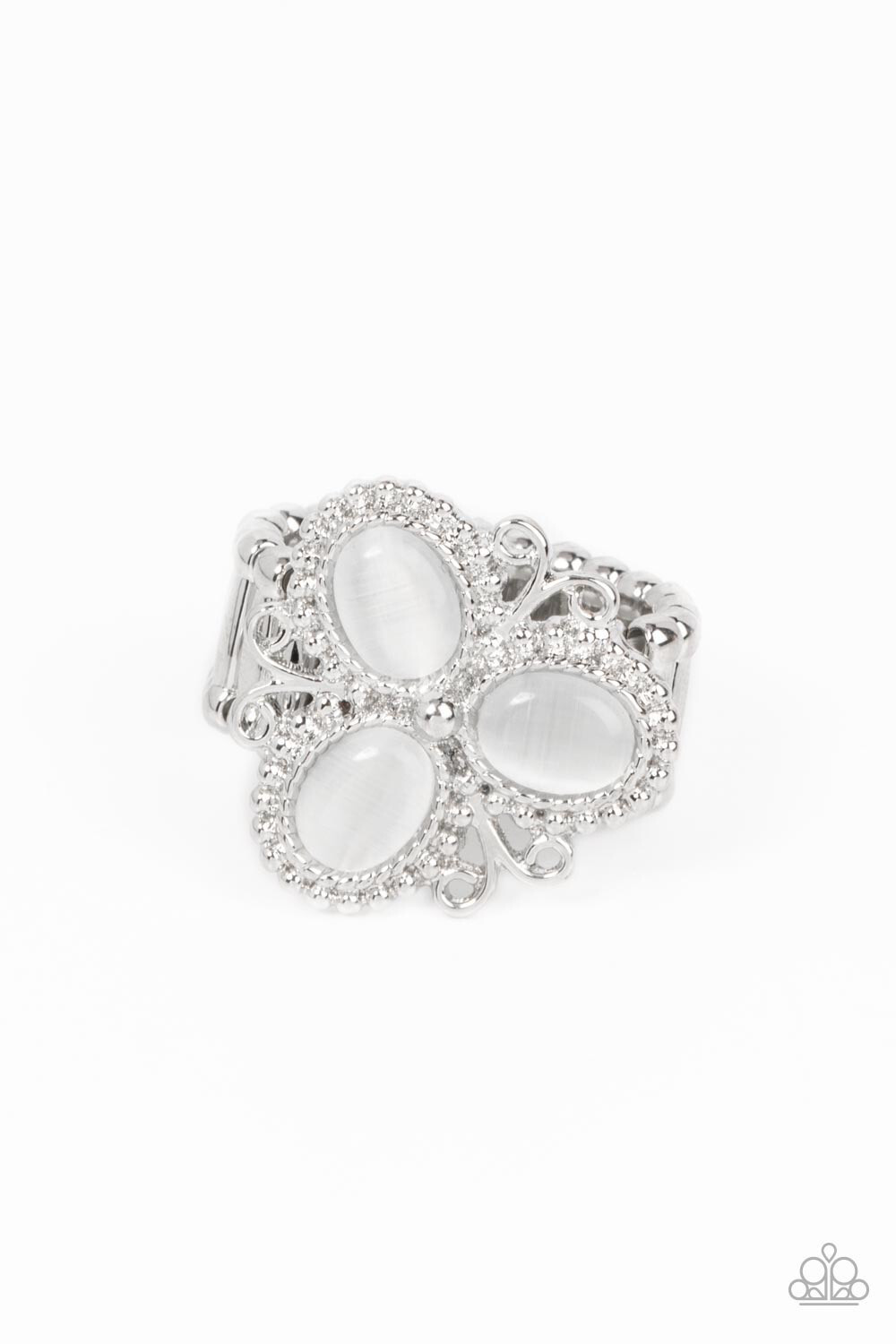 Paparazzi-Bewitched Blossoms - White