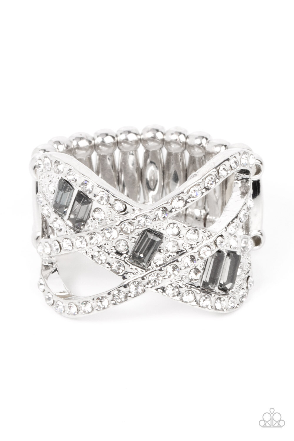 Paparazzi-Triple Threat Twinkle - Silver