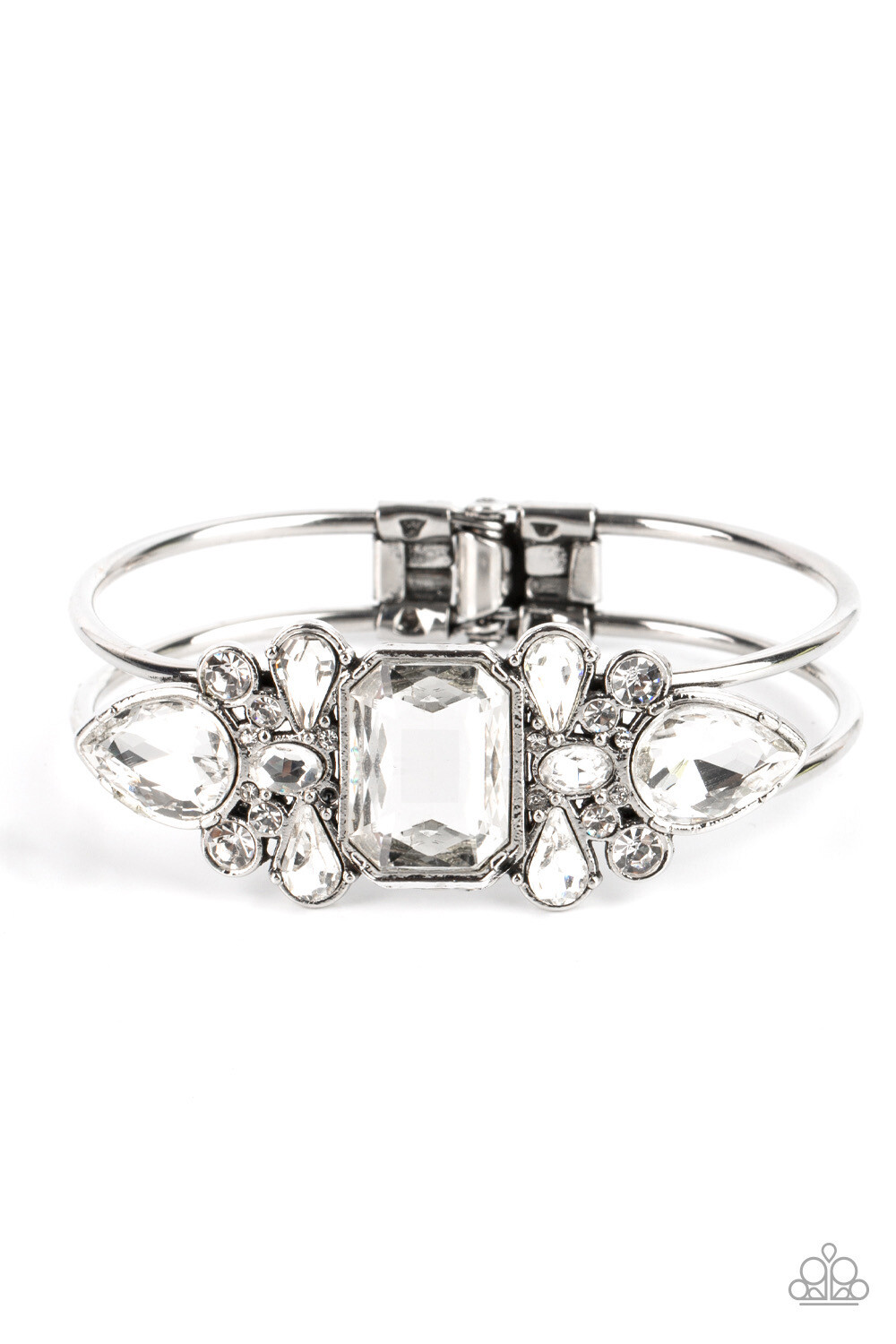 Paparazzi-Call Me Old-Fashioned - White Hinge