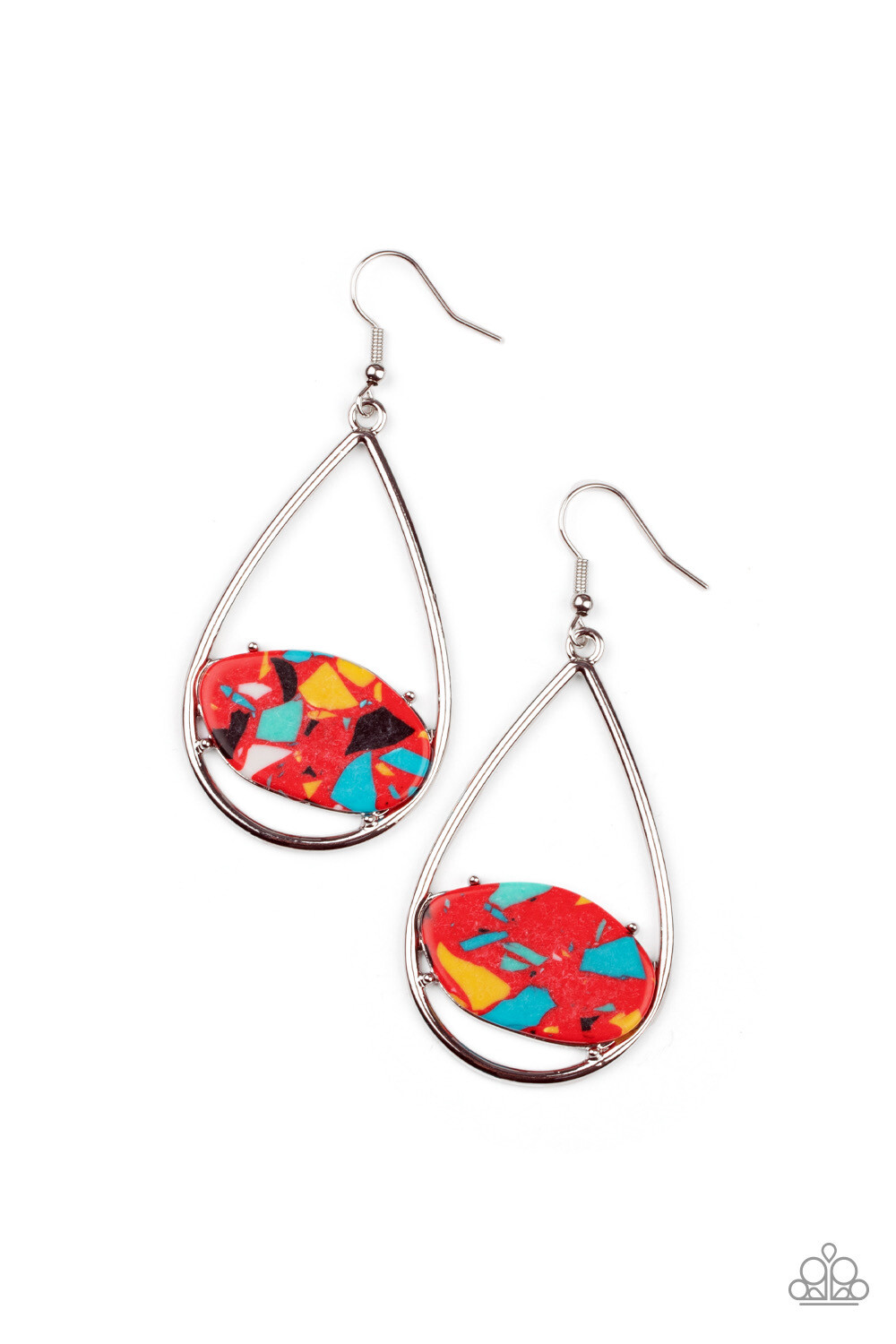 Paparazzi-Tropical Terrazzo - Red