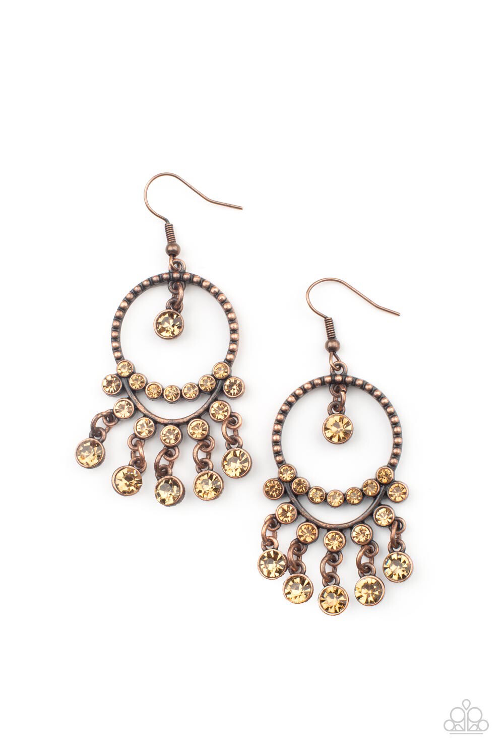 Paparazzi-Cosmic Chandeliers - Copper