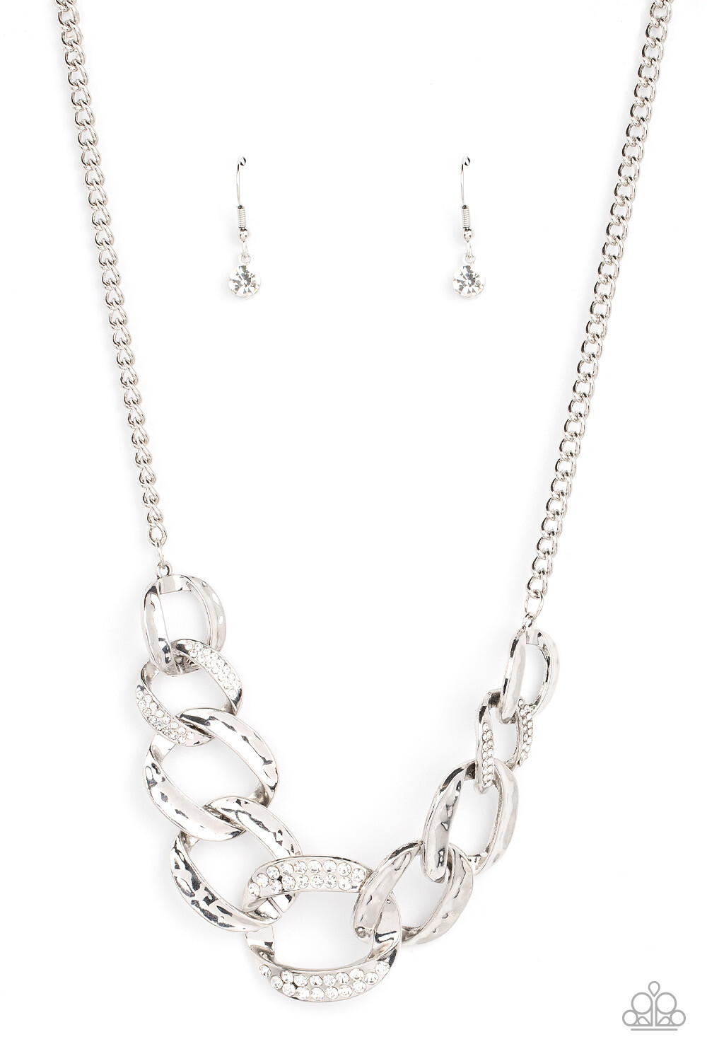 Paparazzi-Bombshell Bling - White