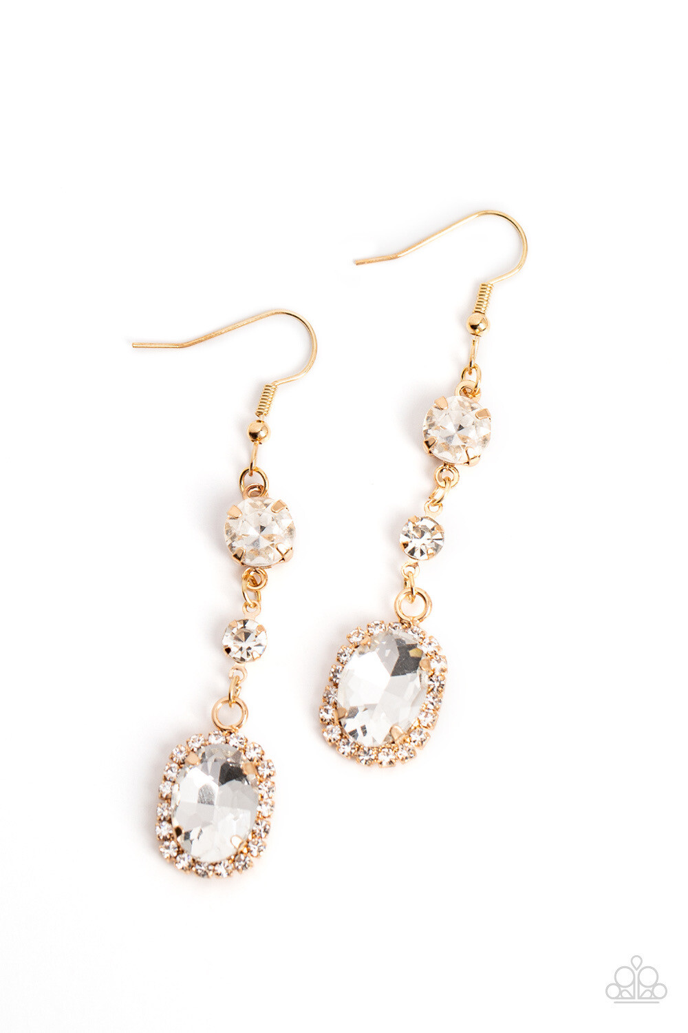 Paparazzi-Glass Slipper Sparkle - Gold