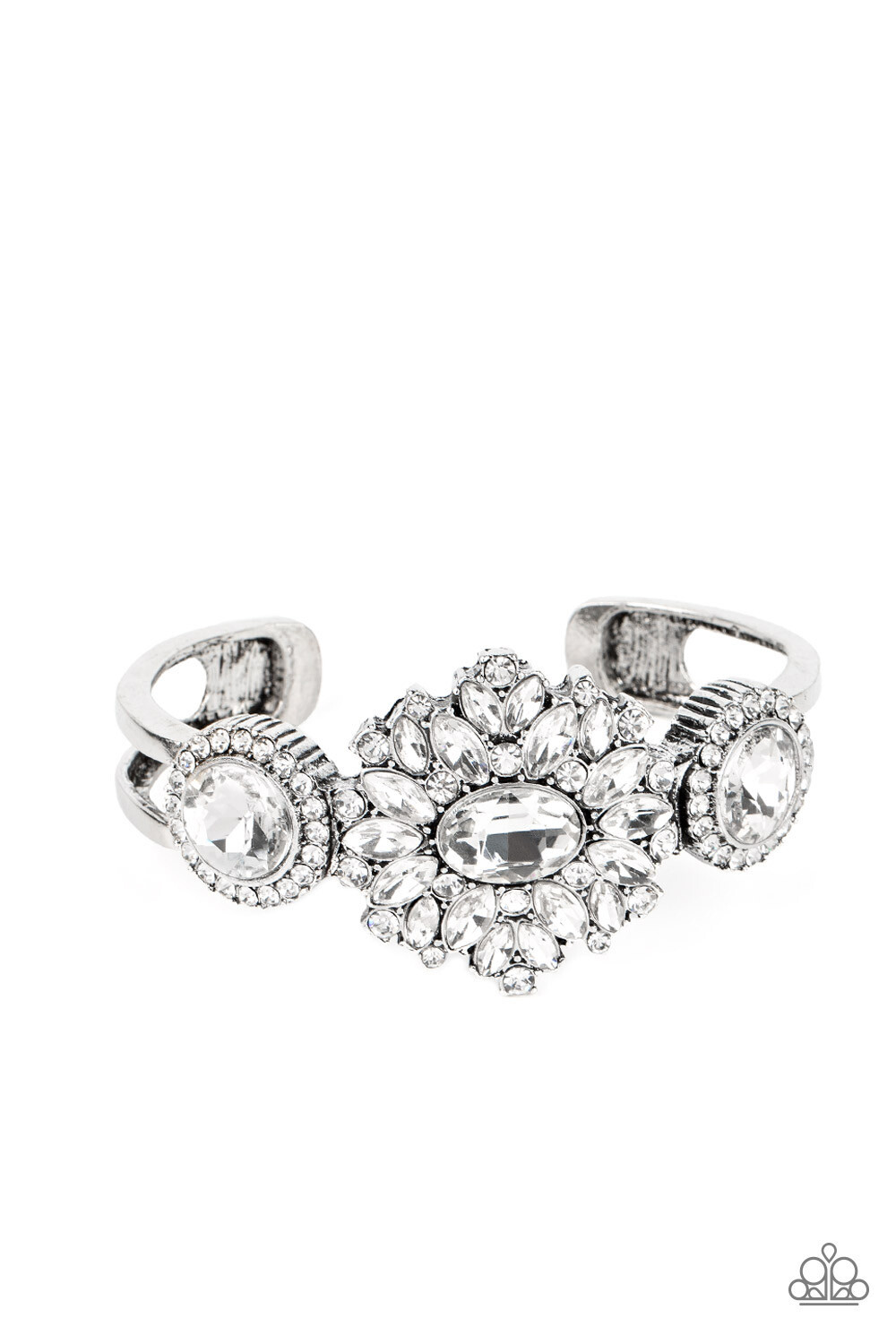Paparazzi-Daydream Dazzle - White Cuff