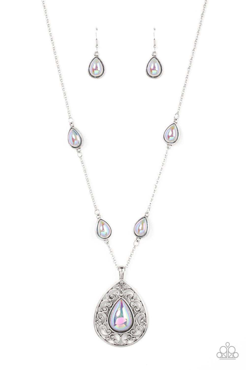 Paparazzi-Magical Masquerade - Silver Iridescent