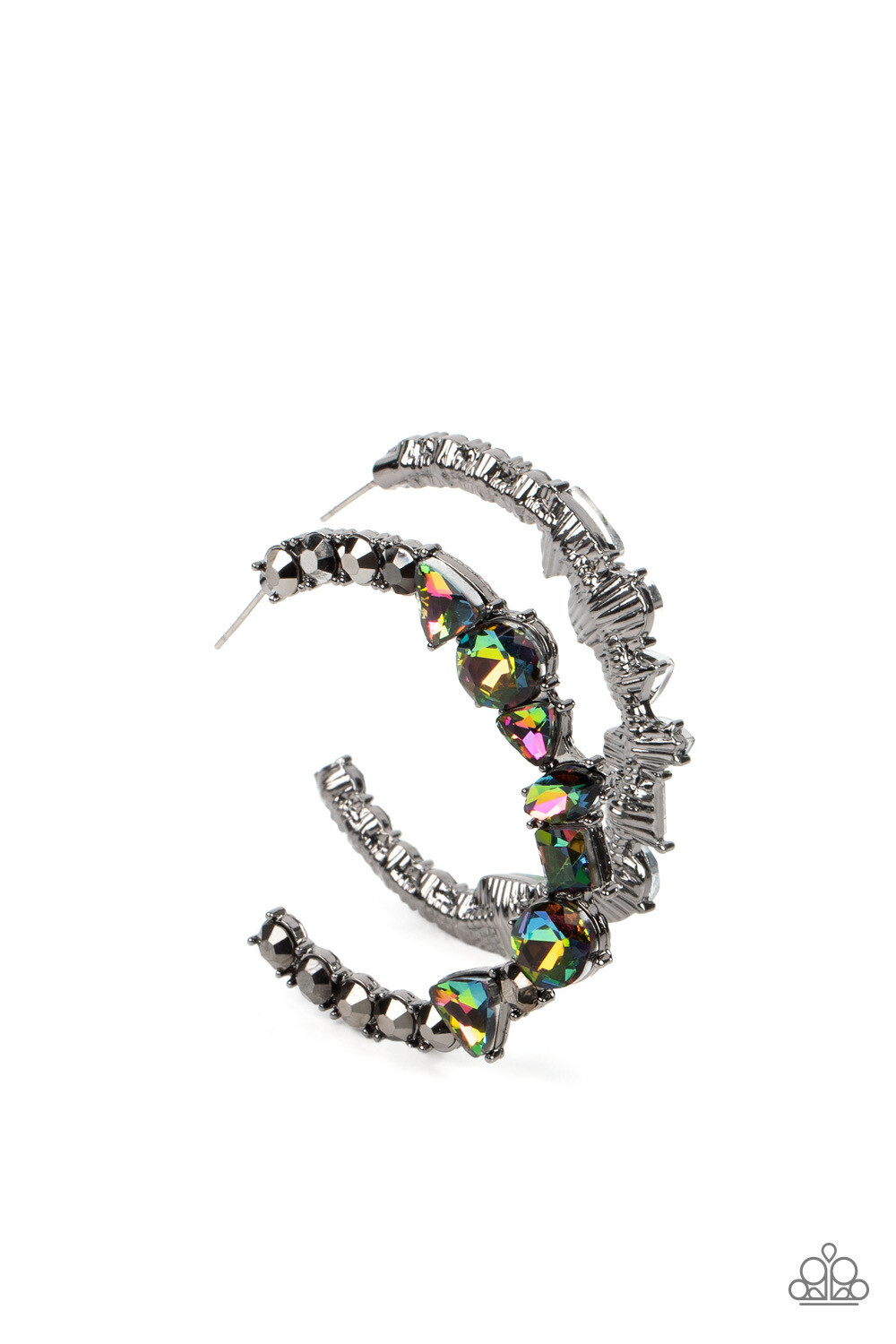 Paparazzi-New Age Nostalgia - Multi Oil Spill Hoop
