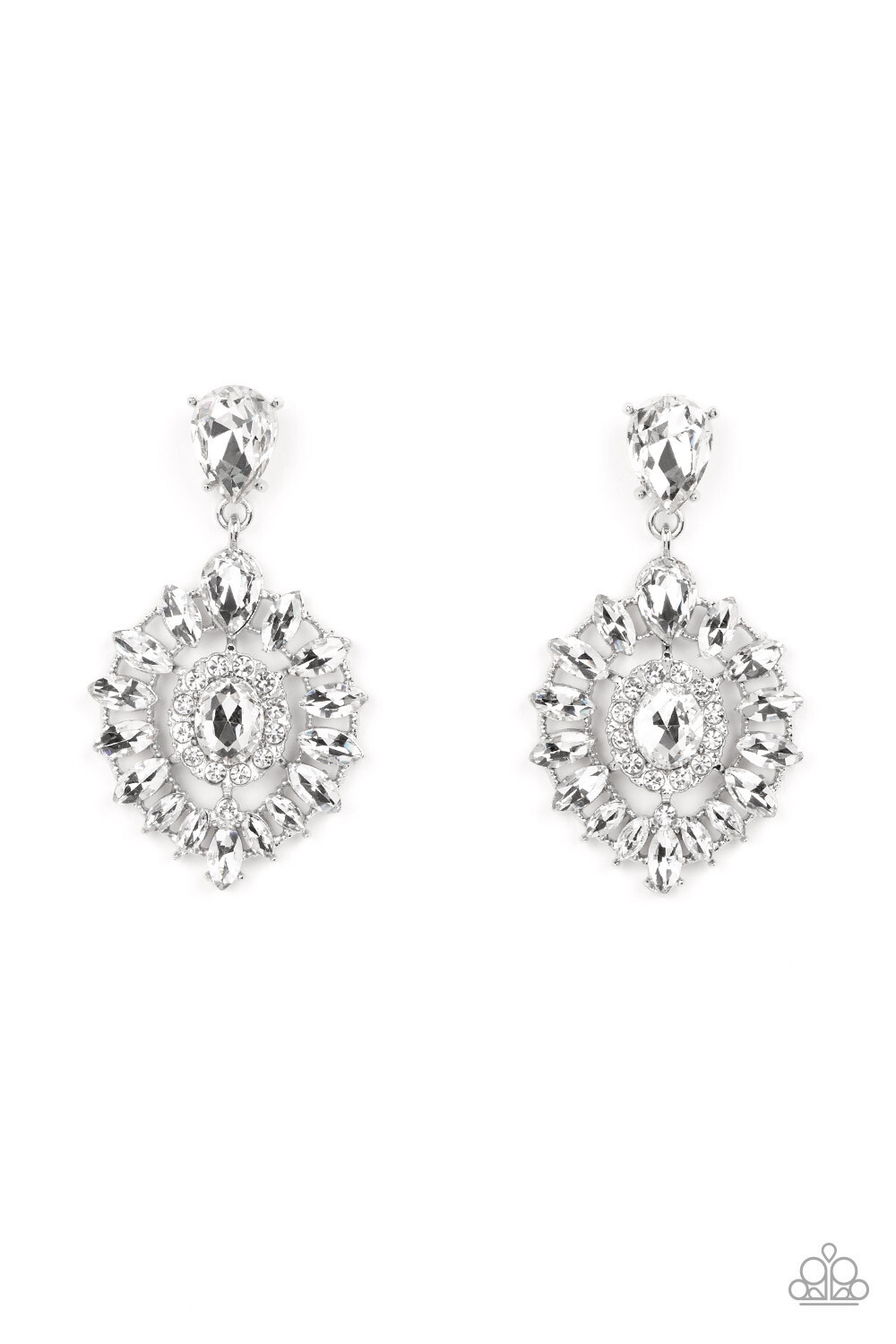 Paparazzi-My Good LUXE Charm - White