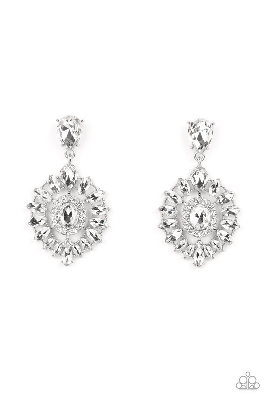 Paparazzi-My Good LUXE Charm - White
