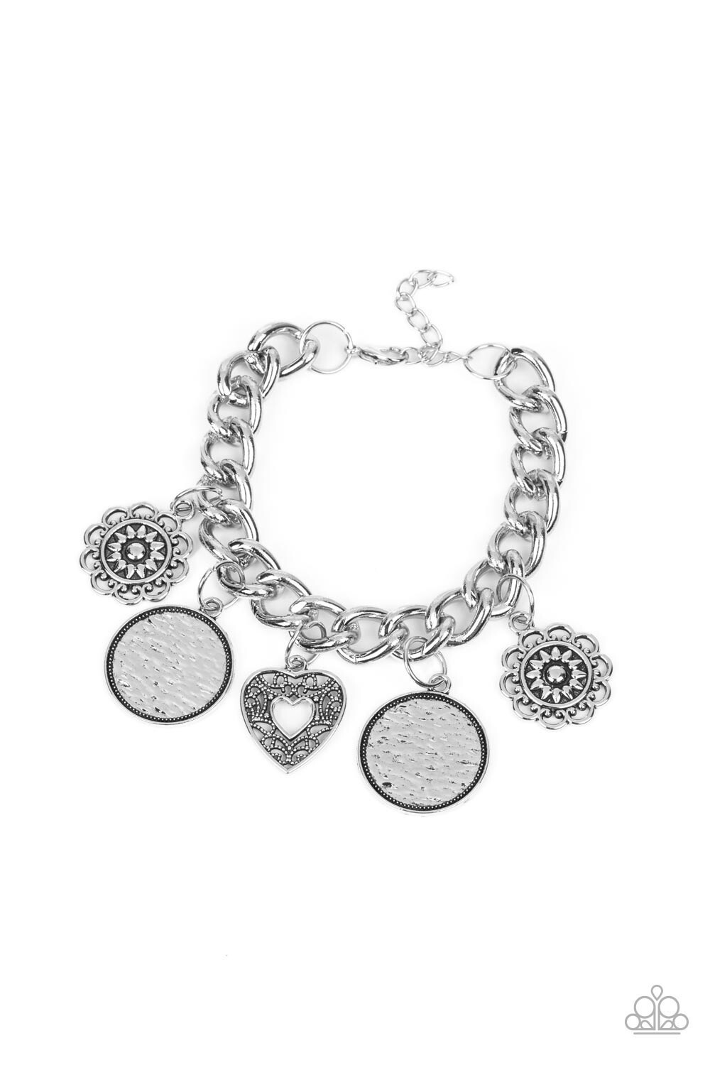 Paparazzi-Complete CHARM-ony - Silver