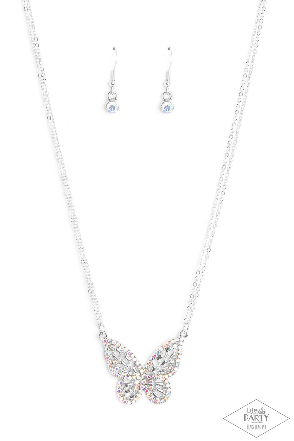 Baroque Butterfly - Multi Iridescent