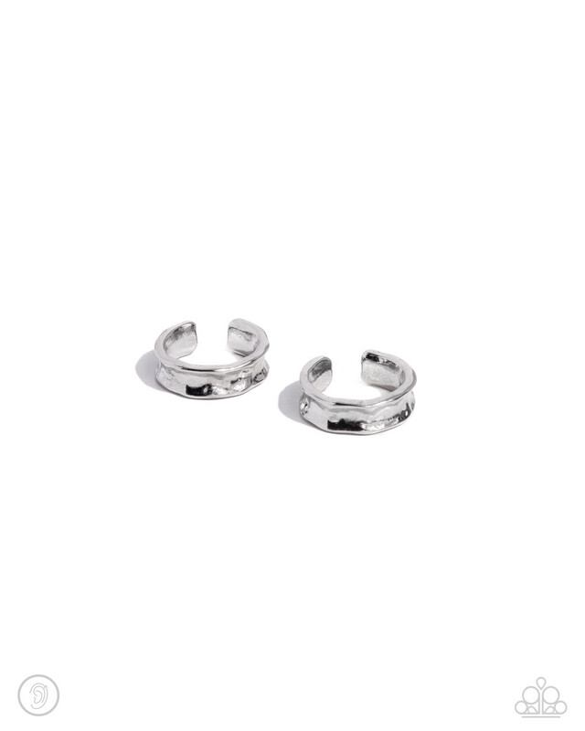 CUFF Call - Silver
Sold as one pair of cuff earrings.