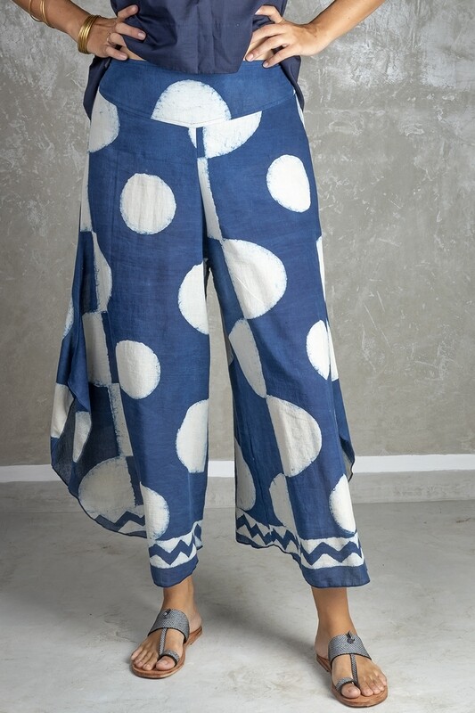 TROUSERS - CANNES - BLUE