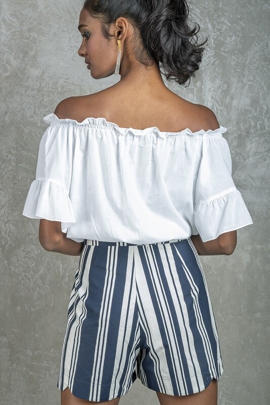 TOP - LECCE - BLACK/BLUE/WHITE 