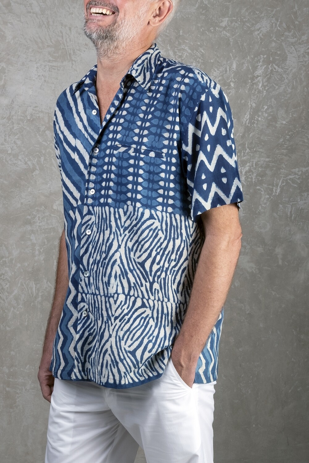 SHIRT MAN&#39;S - DUBLIN - BLUE