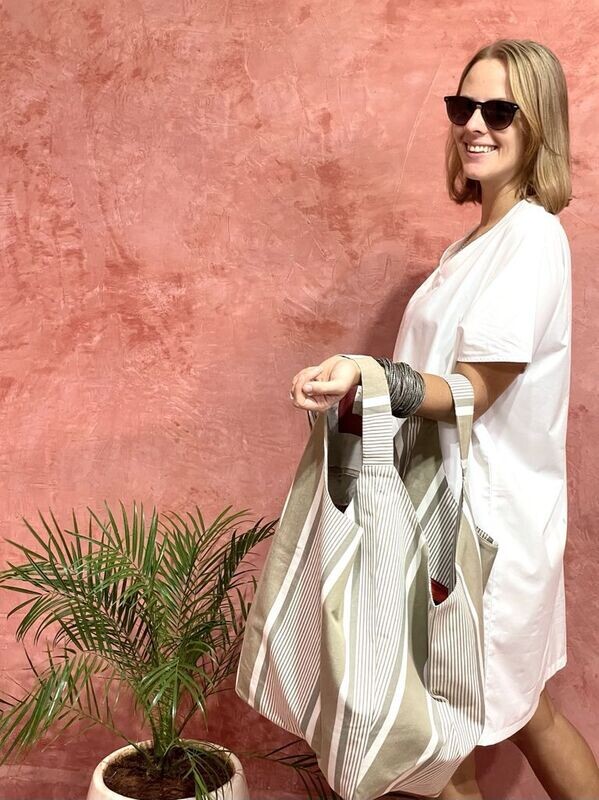 BAG -  MADAGASCAR - BEIGE