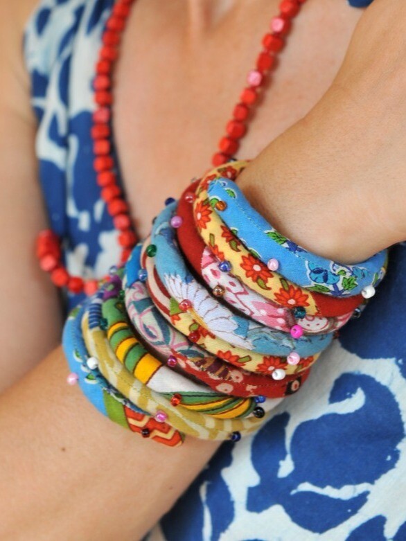 BRACELET - MULTICOLOR FABRIC