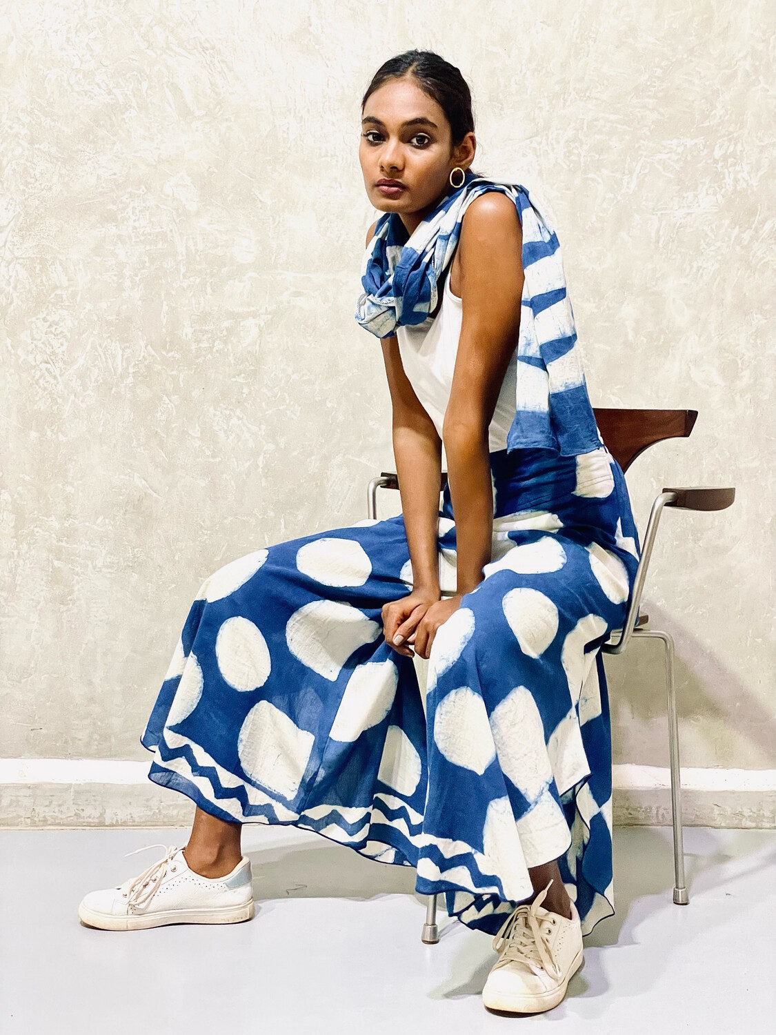 TROUSERS - CANNES - BLUE