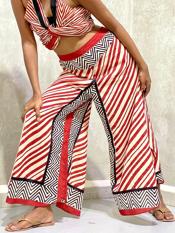 TROUSERS - CANNES - RED