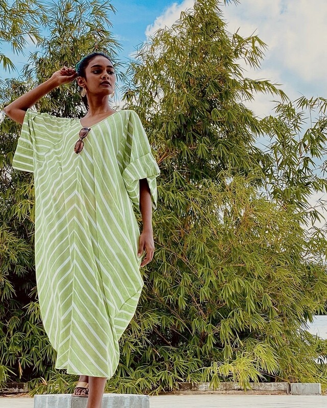 PONCHO - FLORENCE - GREEN