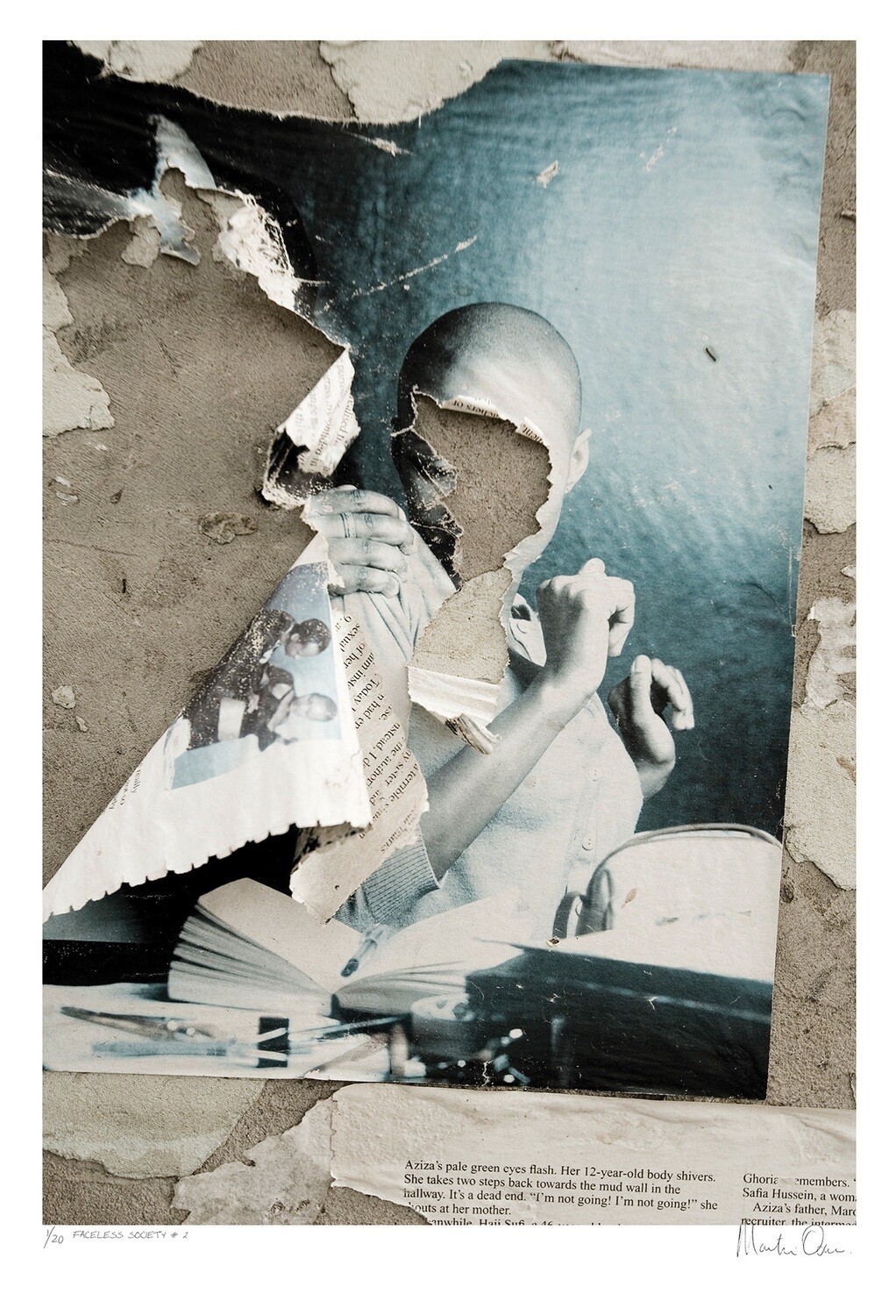 Faceless Society No.1 | Ed 20 | Martin Osner Faceless Society No.1 | Ed 20 | Martin Osner