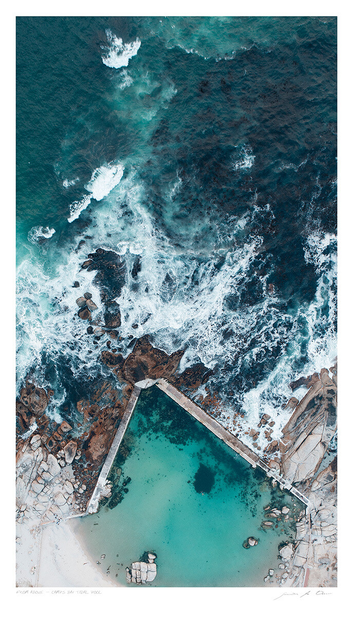 From Above | Camps Bay Tidal Pool | Samantha Lee Osner From Above | Camps Bay Tidal Pool | Samantha Lee Osner