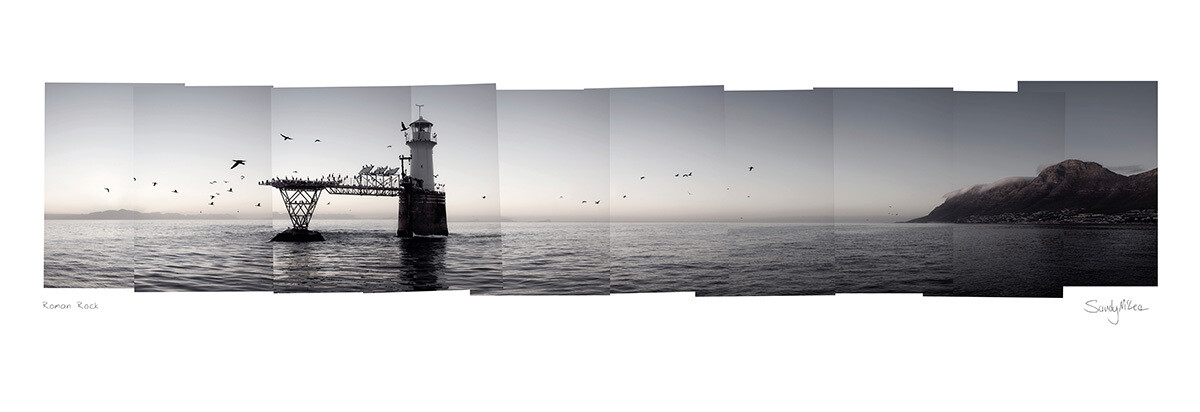 Panoramic Photomontage - Roman Rock | Ed 30 | Sandy Mclea Panoramic Photomontage - Roman Rock | Ed 30 | Sandy Mclea