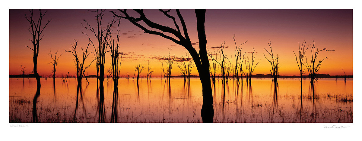 Kariba Sunset | Ed 25 | Koos van der Lende Kariba Sunset | Ed 25 | Koos van der Lende