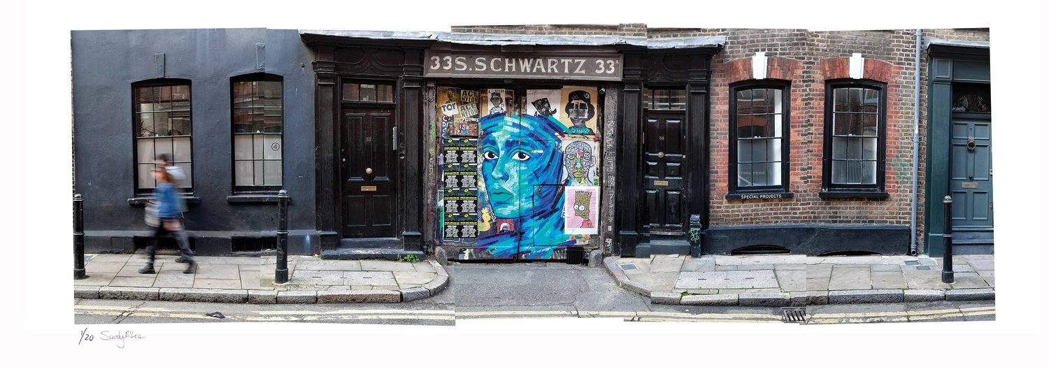 Painted Street - 33A | Sandy Mclea | Ltd Ed (10) Painted Street - 33A | Sandy Mclea | Ltd Ed (10)