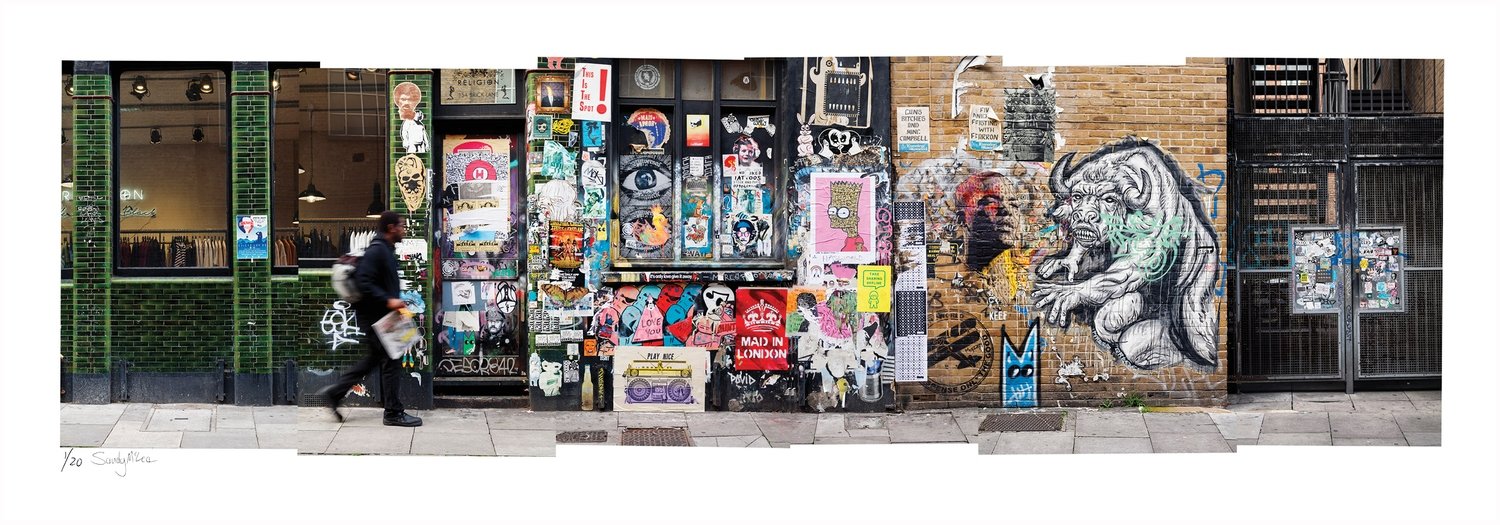 Painted Street - This is the Spot | Sandy Mclea | Ltd Ed (10) Painted Street - This is the Spot | Sandy Mclea | Ltd Ed (10)
