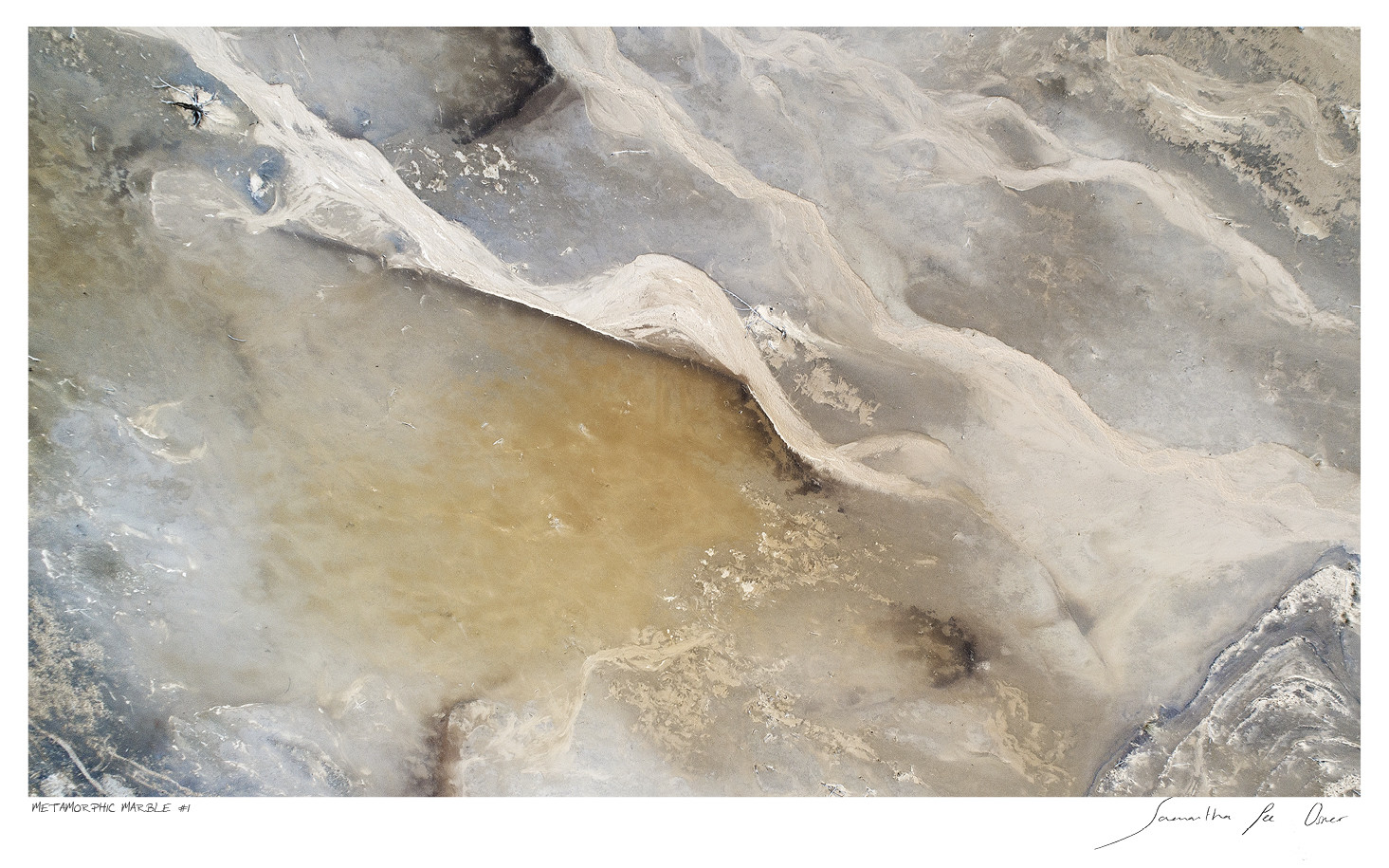 From Above | Metamorphic Marble No.1 | Samantha Lee Osner From Above | Metamorphic Marble No.1 | Samantha Lee Osner