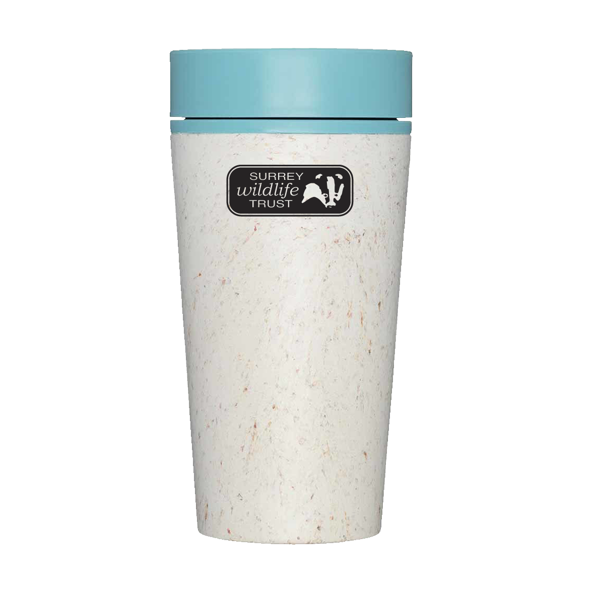 rCUP 12oz / 340ml Cream &amp; Teal