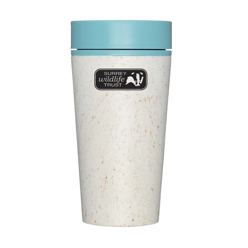rCUP 12oz / 340ml Cream &amp; Teal