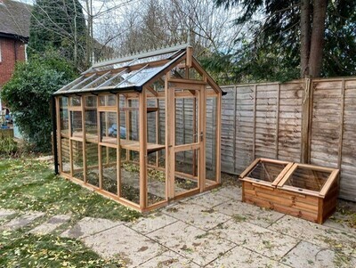 6ft x 10ft Chartley Greenhouse