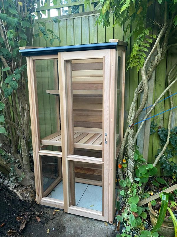 3ft x 2ft, 6ft Tall Cedar Coldframe