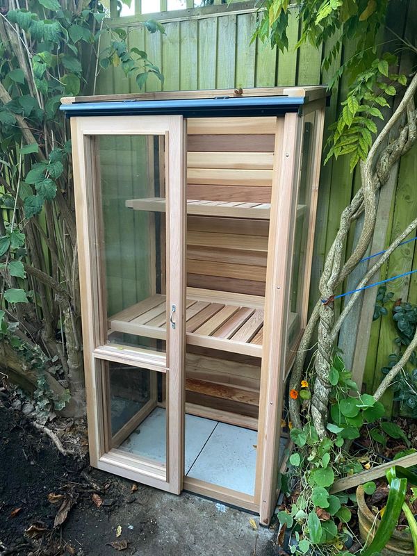 3ft x 2ft, 6ft Tall Cedar Coldframe