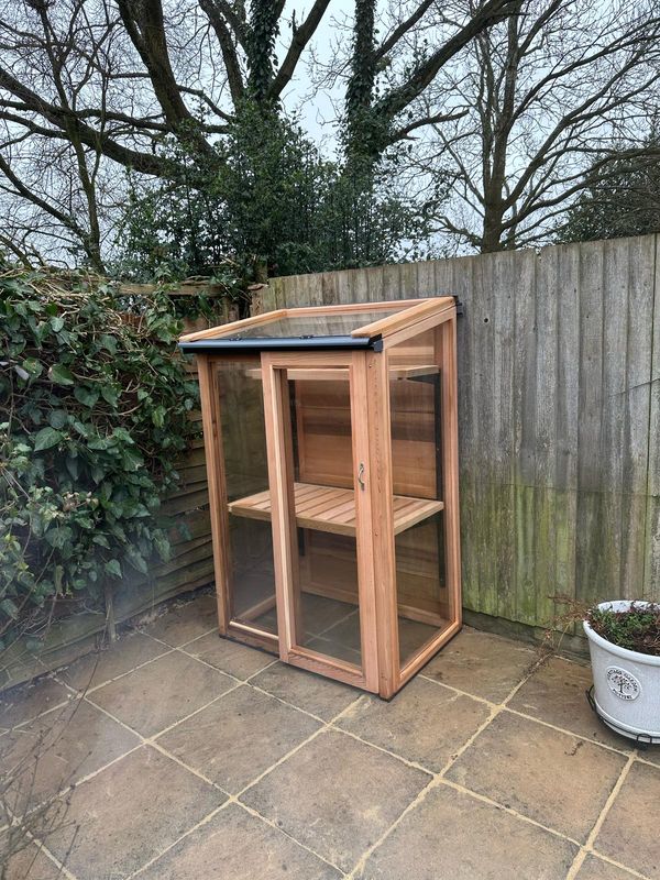 3ft x 2ft, 5ft Tall Cedar Coldframe