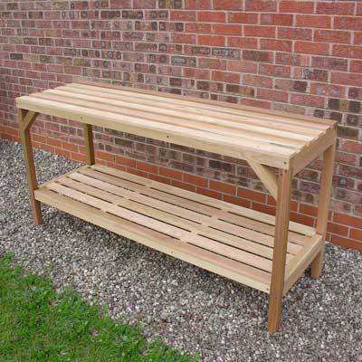 6ft Long x 22&quot; Wide Cedar Staging (1785mm x 570mm)