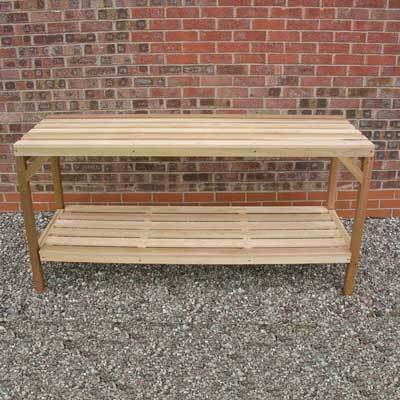 6ft Long x 18&quot; Wide Cedar Staging (1785mm x 460mm)
