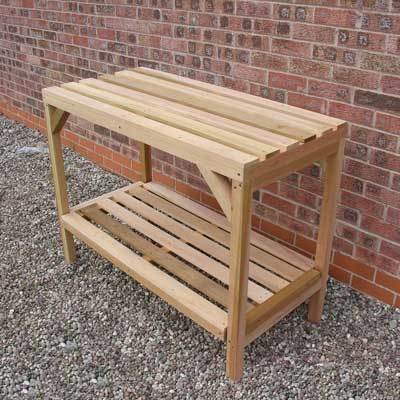 4ft Long x 30&quot; Wide Cedar Staging (1175mm x 760mm)