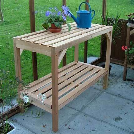 4ft Long x 18&quot; Wide Cedar Staging (1175mm x 460mm)