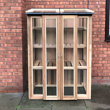 4ft x 2ft, 6ft Tall Cedar Coldframe