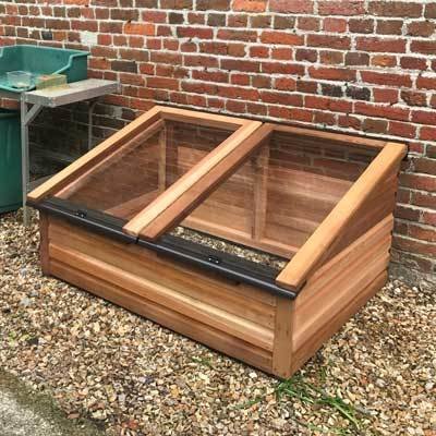 4ft x 3ft Cedar Coldframe