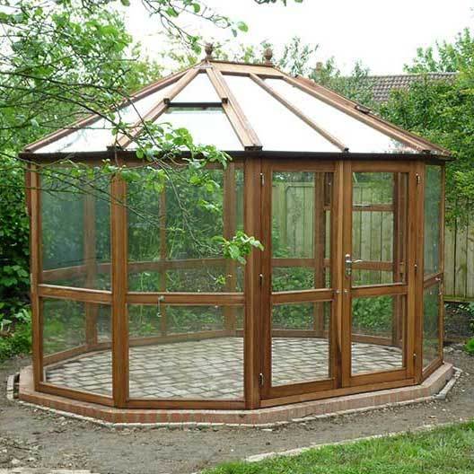 Hixon Cedar Greenhouse 10ft x 12ft 7 Hixon Cedar Greenhouse 10ft x 12ft 7"