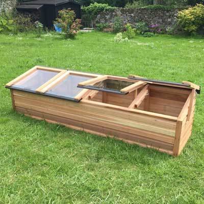 8ft x 2ft Cedar Coldframe 8ft x 2ft Cedar Coldframe